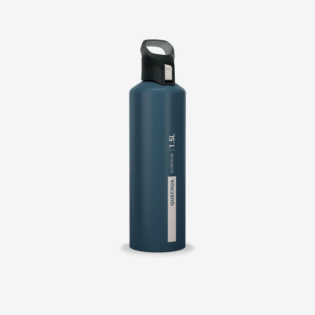 1.5L aluminium flask with quick-open cap for hiking