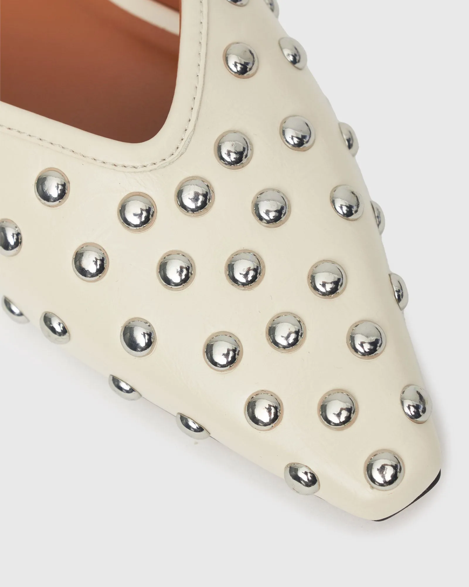 ADLEY Studded Flat Mules