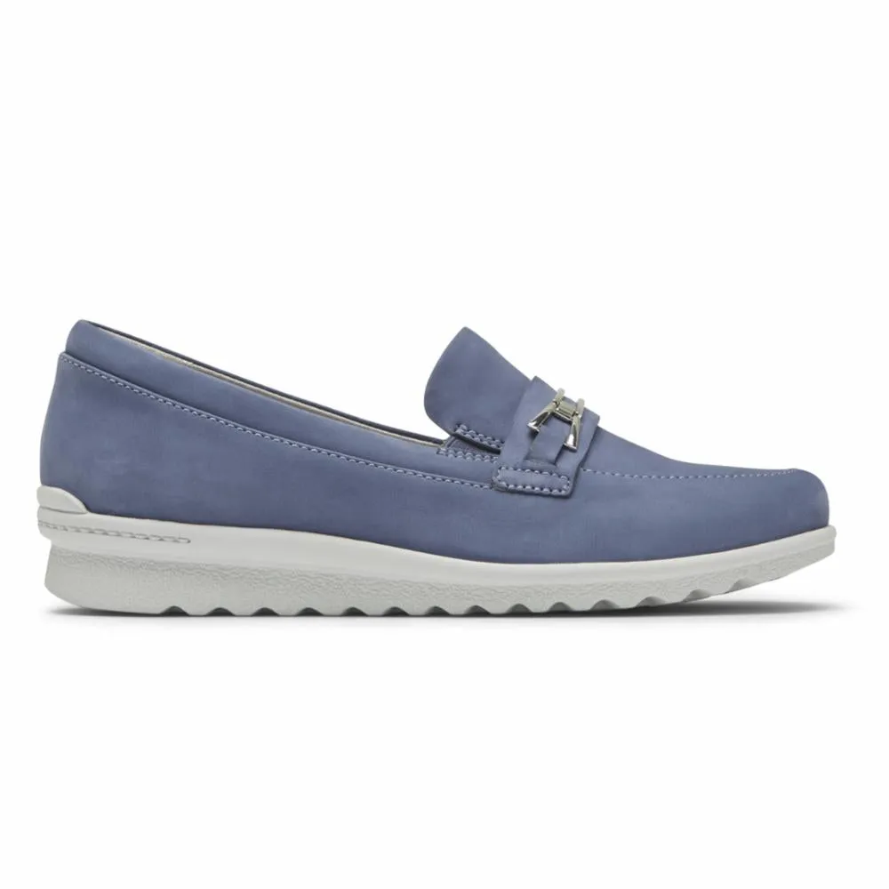 Aravon Women's Bit Loafer Josie Blue D