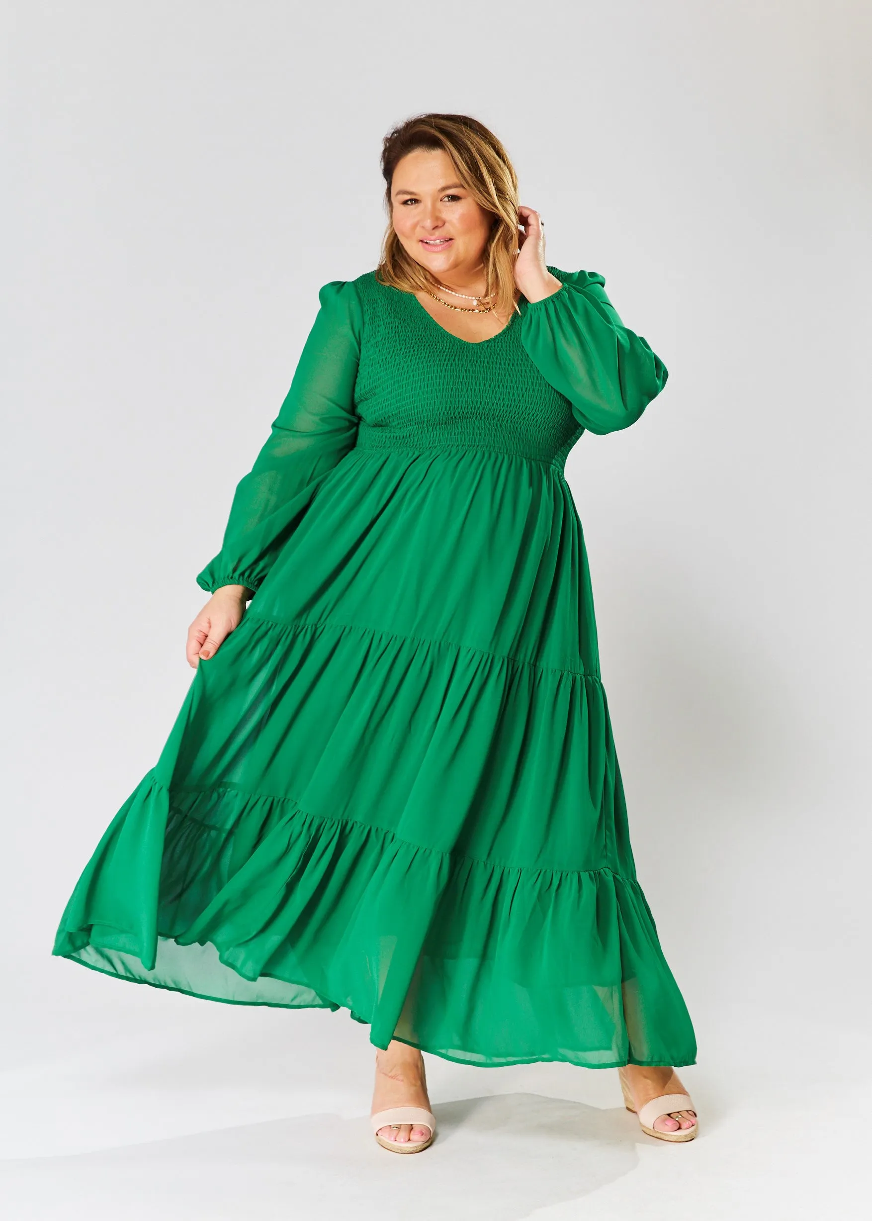 Ashleigh Dress - Green