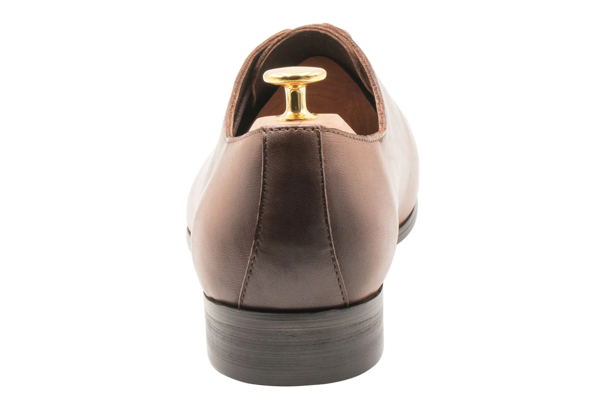 Carlota Wholecut Chestnut Oxford