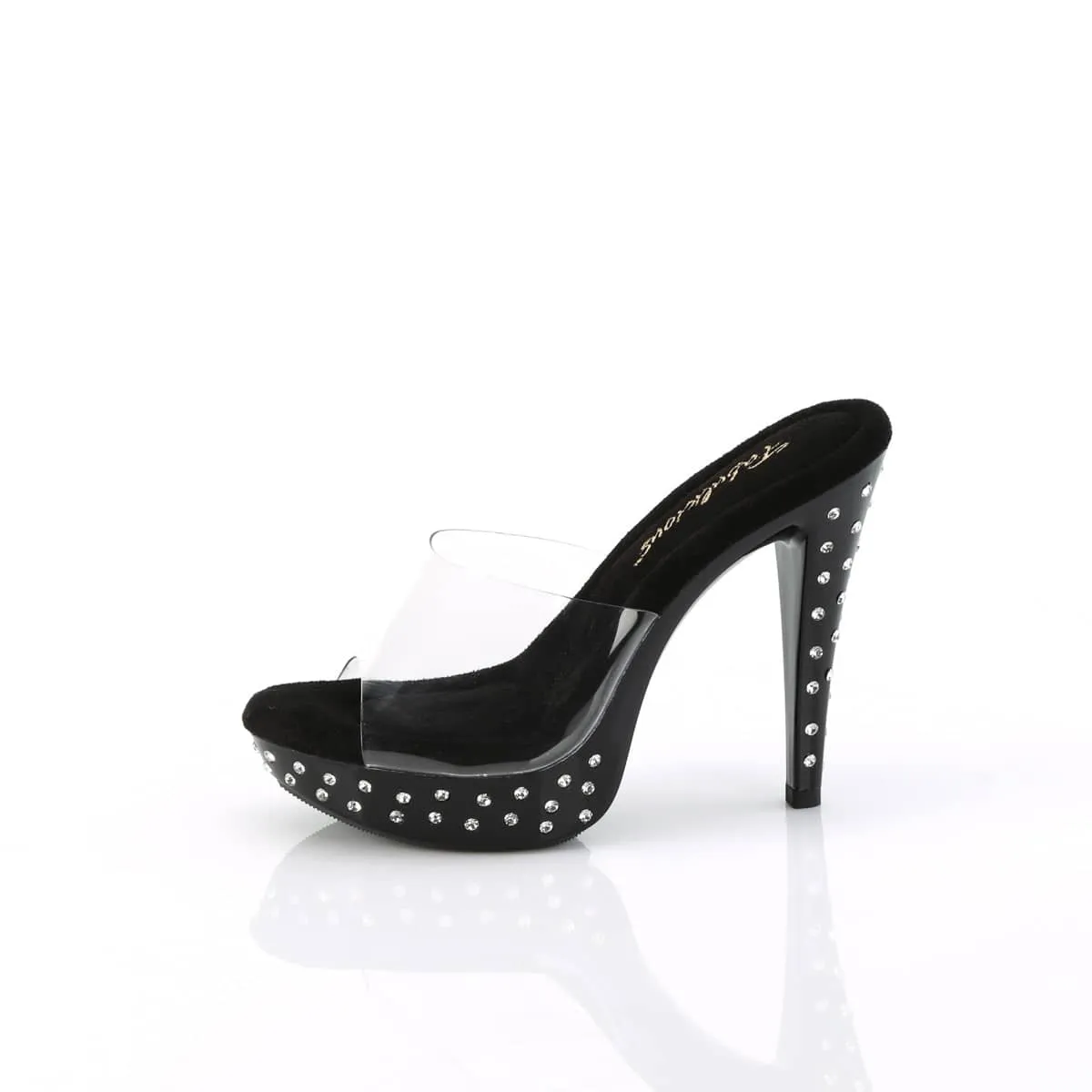 COCKTAIL-501SDT Studded Mules Heels