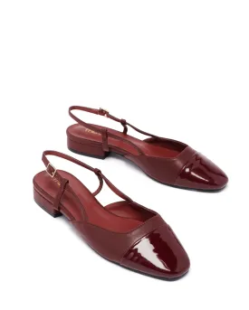 Selene Slingback Ballet Cherry