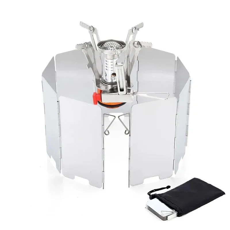 Wind Proof Outdoor Gas Burner camping stove portable