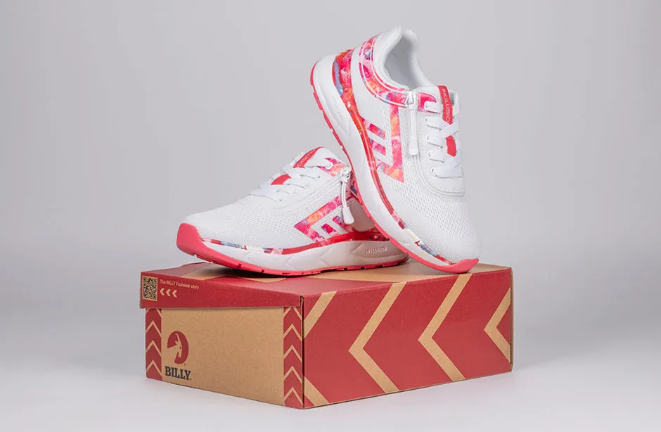 Women's Pink Marble BILLY Sport Inclusion Athletic Sneakers