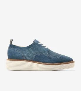 Women's ØriginalGrand Platform Wingtip Oxfords